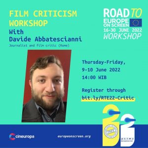 Film Criticism Workshop with Davide Abbatescianni