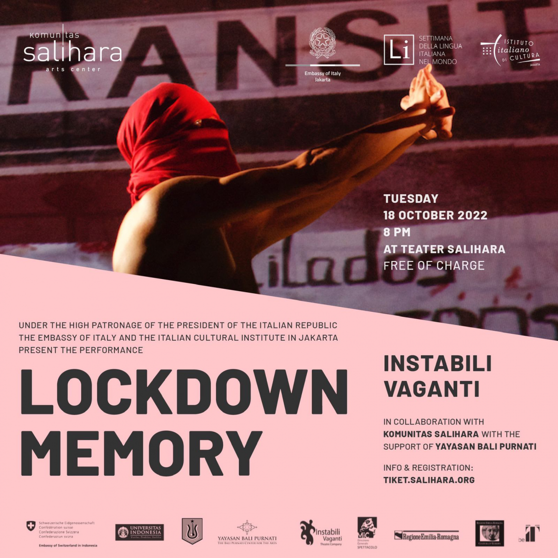 SLIM 2022 | Theatre and dance: “Lockdown Memory”